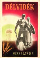 1941 Délvidék Visszatért / South Hungary, Irredenta So. Stpl s: Németh N. (Rb)