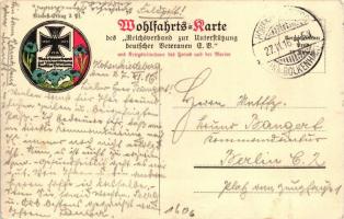 Friedrich, Fürst von Waldeck und Pyrmont; Wohlfahrts-Karte des Reichsverband zur Unterstützung deuts...