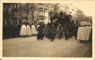 1916 Leichenzug Kaiser Franz Josef I. Kilophot Wien / the funeral of Franz Joseph, photo