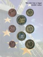 Észtország 2004. 1c,2c,5c,10c,20c,50c,1,2 próbaveretek, szettben, díszkiadásban T:BU
Estonia 2004....