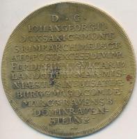 Németország DN "Patriae Deo et 1657" II. János György szász választófejedelem tallérját mi...