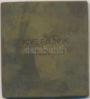 1936. "MOVE (Magyar Országos Véderő Egylet)" Br plakett "Move Bajnok 1936" graví...