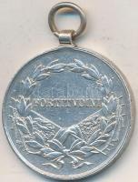 1917. "Károly Ezüst Vitézségi Érem II. osztály" Ag kitüntetés peremen "A" jelzés...