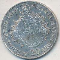 1848B 20Kr Ag "V. Ferdinánd" T:2 felületi karc