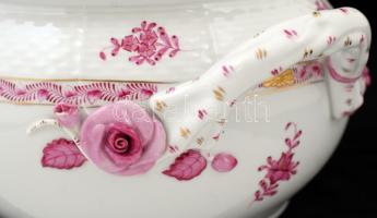 Herendi Apponyi mintás étkészlet, kézzel festett, jelzett, hibátlan, összesen: 29 db /
Herend dinner...