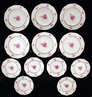 Herendi Apponyi mintás étkészlet, kézzel festett, jelzett, hibátlan, összesen: 29 db /
Herend dinner...