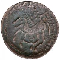 Keleti kelták / Duna régió / Erdély Kr. e. II. század Ag Tetradrachma (6,12g) T:2-
Eastern Celts / ...