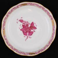 Herendi Apponyi mintás teás csésze + alj, kézzel festett, jelzett, hibátlan