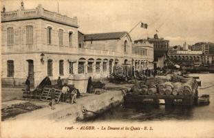 Algiers, Alger; La Douane et les Quais (EK)