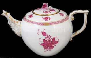 Herendi Apponyi mintás teás készlet, kézzel festett, jelzett, hibátlan /
Herend tea set, signed, han...
