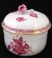 Herendi Apponyi mintás teás készlet, kézzel festett, jelzett, hibátlan /
Herend tea set, signed, han...