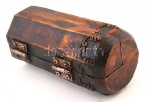 3 Buddha szobor együttes műanyag összecsukható tokban, 15x18cm