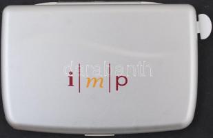 IMP márkájú LCD-s 12 nyelvű szótárgép, euró átváltó és időzóna-adatbank, eredeti dobozában, használa...