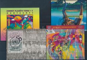 1969-1998 5 sor (két sor hatostömbben) + 5 klf blokk + 10 klf önálló érték + 1 négyestömb 3 db steck...