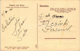 Solca, Szolka; Biserica Romaneasca / church