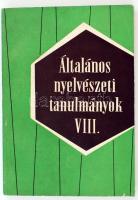 Általános nyelvészeti tanulmányok VIII. Nyelv és társadalom. Szerk.: Telegdi Zsigmond, Szépe György. Bp., 1972, Akadémiai. Papírkötésben, jó állapotban.