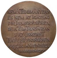 Kiss Sándor (1925-1999) DN "Markusovszky Lajos 1815-1893" Br öntőminta, peremén számozás (...