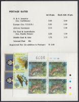 1977-1979 Magánkiadású bélyegfüzet Mi 401 I, 430-431, 448