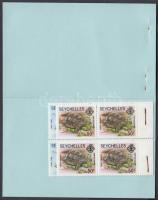 1977 Magánkiadású bélyegfüzet Mi 400, 401, 403 I