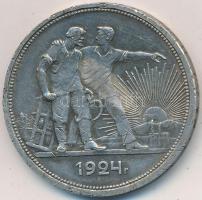 Szovjetunió 1924. 1R Ag T:2,2- ph.
Soviet Union 1924. 1 Rouble Ag C:XF,VF edge error
rause KM# 90.1