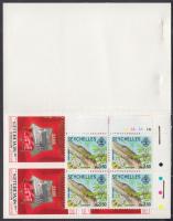 1977 Magánkiadású bélyegfüzet Mi 393, 405 I