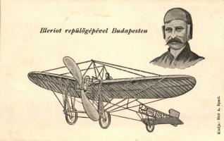 Blériot repülőgépével Budapesten / Bleriot's flight to Budapest