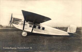 Verkehrsflugzeug Dornier-Komet III. / German aeroplane