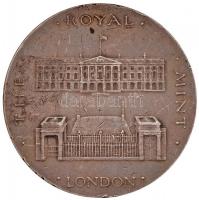 Nagy-Britannia 1924-1925. "Britannia Moneta / Királyi Pénzverde - London" jelzetlen Ag eml...