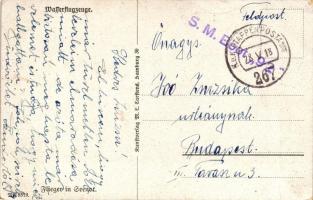 Flieger in Seenot. Wasserflugzeuge / K.u.K. aircraft S. M. Boot 92 cancellation