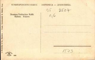 Bosnien-Türkischer Kaffé / Kafana / café interior, folklore