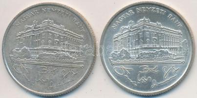 1993. 200Ft Ag "MNB" (2x) T:2,2-