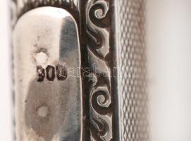 Régi, ezüst töltő ceruza, fémjelzett, Ag., Br.: 14,9gr., szép állapotú/ Old silver pencil, signed,Ag...