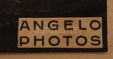 cca 1930-1940 Angelo (1894-1974): Alacas, jelzett fotó, kartonra kasírozva, feliratozva, 17x24 cm, k...