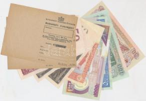 Budapest 1940. "Budapesti cukorjegy" (2x) + Csehszlovákia 1960. 10K (2x) + 1964. 50K (2x) ...