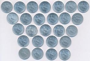 1968-1992. 10f Al (26x) közte "0" belső átmérője nagyobb T:vegyes