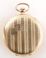 cca 1900 14K arany Doxa másodpercmutatós zsebóra dupla fedeles, tisztításra szorul, jelzett, jó álla...