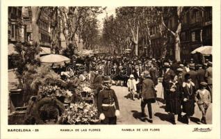 Barcelona, Rambla de las flores