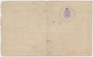 1918. 200K "A 2048" hullámos hátlappal, "Torontál Vármegye Nagybecskerek" felülb...