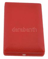 ~1960. "Kiváló Feltaláló Arany fokozata" zománcozott kitüntetés miniatűrrel tokban T:1-,2