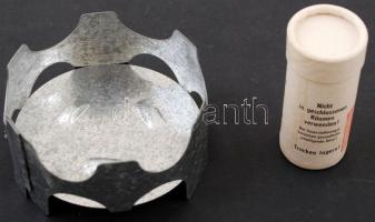 Buffard Wanderkocher Piccolo mobil fém "főzőlap", hozzávaló gyújtótablettával, leírással, saját dobozában