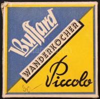 Buffard Wanderkocher Piccolo mobil fém "főzőlap", hozzávaló gyújtótablettával, leírással, ...