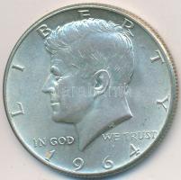 Amerikai Egyesült Államok 1964. 1/2$ Ag "Kennedy" T:2
USA 1964. 1/2 Dollar Ag "Kenned...
