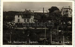 Szliácsfürdő restaurant, photo