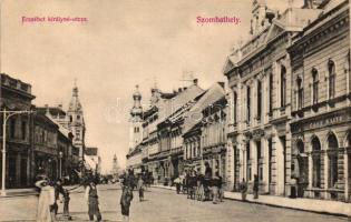 Szombathely, Erzsébet királyné utca, Cafe Elite, Granitz Vilmos kiadása