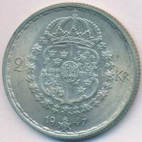 Svédország 1947TS 2K Ag "V. Gusztáv" T:2,2-
Sweden 1947TS 2 Kronor Ag "Gustaf V"...