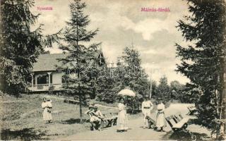 Málnásfürdő, Nyaralók / holiday resort