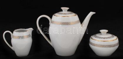 Epiag Madi in Czezhoslovakia Mokkás készlet, teljes, matricás, jelzett, hibátlan