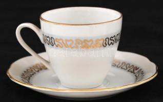 Epiag Madi in Czezhoslovakia Mokkás készlet, teljes, matricás, jelzett, hibátlan