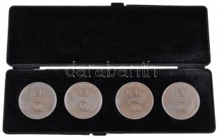 Szovjetunió 1991. "Orosz-Amerika felfedezésének 250. évfordulója - Mezhnumizmatika" 4xklf ...