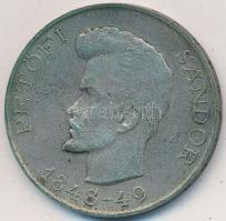 1948. 5Ft Ag "Petőfi" T:2,2- patina